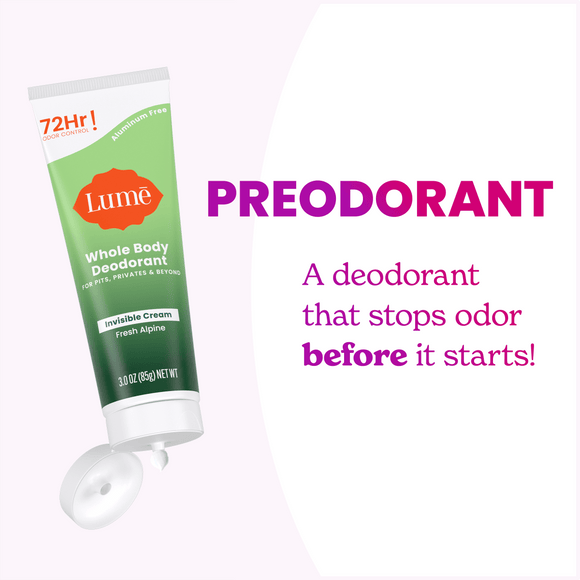 Open-Lume-fresh-alpine-scented-cream-deodorant-tube-and-the-text_-Pre-odorant-a-deodorant-that-stops-odors-before-they-start-1.png