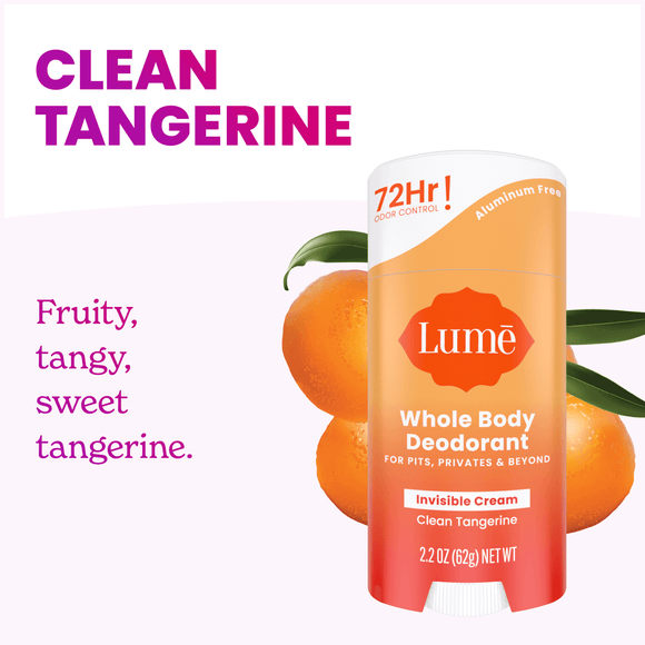 Orange-and-white-Lume-clean-tangerine-cream-deodorant-stick-next-to-the-text_-Clean-tangerine-fruity-tangy-sweet-tangeri-1.png
