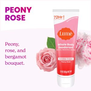 Peony Rose | Cream Deodorant Tube